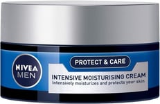 NIVEA MEN Intensive Moisturising Face Cream Protect amp Care Pack of 3 (3 x 50 m