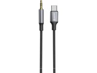 Swissten Audio Adapter Textile Usb-C - 3.5Mm Jack Cable 1.5M