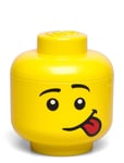 Lego Mini Head - Boy Home Kids Decor Storage Storage Boxes Yellow LEGO STORAGE