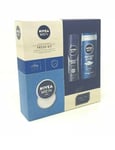 Nivea Men Fresh Collection Anti-Perspirant Shower Gel & Creme Gift Set-damaged