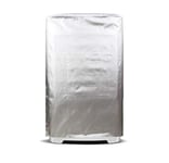 Washing Machine Covers UCARE Silver Waterproof Top Load Washer Dryer Cover Sunscreen Dustproof Fully Automatic Washing Machine Cover for Outdoor Washing (L 21-23in)