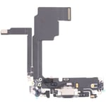 iPhone 15 Pro Original Ladeport Flex Kabel - Sort