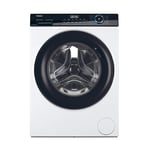 Haier HW90-B16939-UK Freestanding Washing Machine with LED Display, 9kg Load, 1600RPM, Direct Motion, White, A Rated