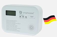 Smartwares CO PD-8826 Carbon Monoxide Detector-Sensor with 10 Battery with 1 Year Life