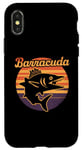 iPhone X/XS Retro Style Sunset Barracuda Case