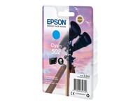 Epson 502 - 3.3 Ml - Cyan - Original - Blister Med Rf-Larm/Akustiskt Larm - Bläckpatron - För Expression Home Xp-5100, Xp-5150  Workforce Wf-2860, Wf-2865Dwf, Wf-2880Dwf, Wf-2885Dwf