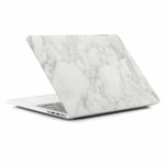 Hårdplastskal till MacBook Pro 14.2" A2442 2021, Marmor (Vit)