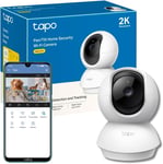 Tapo Wifi Camera, Indoor Camera for Security,2K 3MP Pet Camera,Wireless 360° for