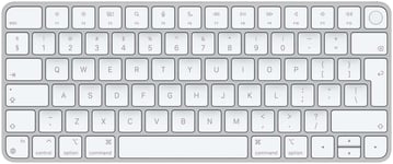 Apple Keyboard Touch ID 2021, silicon, dansk