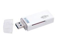 LogiLink CardReader USB 3.0 - Kortläsare (SD, microSD, SDHC, microSDHC, SDXC, microSDXC) - USB 3.0