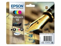 Epson 16 T1626 Multipack Genuine Ink Cartridges WorkForce WF-2520nf WF-2650dwf