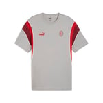 AC Milan T-Shirt FtblArchive, Gris, Adulte, Unisexe, XL