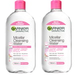 Garnier - 2 x Micellar Cleansing Water for Normal & Sensitive Skin