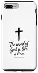 Cadeau Charles Spurgeon The Word of God Lion pour homme, femme et enfant Coque pour iPhone 7 Plus/8 Plus