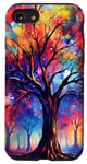 iPhone SE (2020) / 7 / 8 Colorful Tree & Forest, Beautiful Fantasy Nature & Life Case