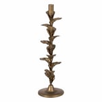 BigBuy Home Candle Holder Gold Iron 11.5 x 11.5 x 40 cm