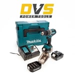Makita DHP484TJX9 18V LXT Brushless Combi Hammer Drill Anniversary Kit 2x5Ah