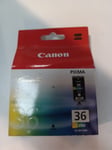 Genuine Canon CLI-36 1511B001 Color Ink Cartridge