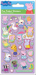Paper Projects Peppa Pig Pink Sparkly Reusable Stickers | Official Licensed Product | Reusable on Non-Porous Surfaces, 19.5cm x 9.5cm