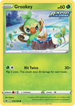 Chilling Reign 16/198 Grookey - Reverse Holo