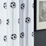 rostsp Eyelet Curtains Football Curtains Embroidered Children Curtains Boys Sheer Curtains For Li
