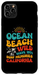 Coque pour iPhone 11 Pro Max Ocean Beach Wild Wave 1971 Surf Memories Surf Lover