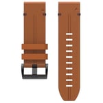 Nail läder klockarmband easyfit Garmin Fenix 7X Pro - Chestnut Oak