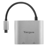 USB-C 4K 2xHDMI Adapter Targus - Silver
