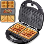 Yabano Sandwiches Toaster 3 in 1 Toastie Makers Waffle Maker Machine & Panini M