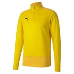 Puma teamGOAL 23 Training 1/4 Zip Top Pull Homme Cyber Yellow/Spectra Yellow FR : 2XL (Taille Fabricant : XXL)