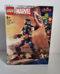 LEGO Marvel: Captain America Construction Figure 76258 | Brand New And Sealed