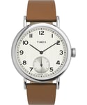 Timex Waterbury Mens Brown Watch TW2V71500 Leather (archived) - One Size