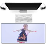 HOTPRO Anime Large Gaming Mouse Pad,Improved Precision and Speed Non-slip Rubber Base Water Resistant Stitched Edge Keyboard Mousemat,for PC Computer Laptop(800X300X3MM) Life In A Different World-3