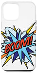 Coque pour iPhone 13 Pro Max Boom Comic Pop Art Moderne Fun Retro Design