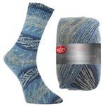 Pro Lana Fjord Socks Couleur 197 Laine à tricoter Motif norvégien 100 g 400 m
