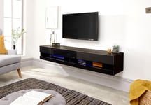 Galicia 180cm Wall TV Unit with LED