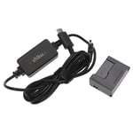 vhbw Alimentation USB compatible avec Canon PowerShot G10, G11, G12 appareil photo, caméra vidéo - Coupleur DC (remplacement pour Canon DR-50) 2m