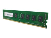 Qnap - Ddr4 - Modul - 8 Gb - Dimm 288-Pin - 1066 Mhz / Pc4-17000 - 1.2 V - Ej Buffrad - Icke Ecc - För Qnap Tvs-682, Tvs-682T, Tvs-882, Tvs-882T
