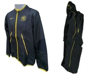 New NIKE Vintage  Men's T90 Total 90 FOOTBALL Tracksuit Black and Yellow S