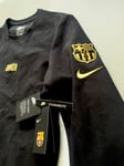 Nike FCB Barcelona Tech Fleece Sweatshirt CI9190 010 Pullover Top GOLD EDITION