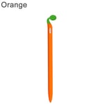 Silicone Pen Case Nib Cover Protective Skin Orange For Apple Pencil 2nd