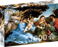 G3 Pussel 1000 Madonna Och Barn Med St...