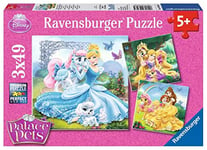 Ravensburger - 09346 5 - Puzzle - Belle, Cendrillon et Raiponce - 3X 49 Pièces