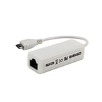 Autre WHITE Framboise Pi zéro Micro USB Ethernet adaptateur Micro USB vers RJ45 LAN carte 10 M carte réseau pour pour Raspberry Pi zéro W/1.3