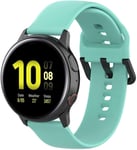 Abasic compatible with Amazfit GTR 42mm / GTS/Bip/Bip Lite Watch Strap, Soft Silicone Replacement Watchband (20mm, Teal)