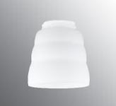 Ifö Electric Vera Glaskupa 84,5 mm Matt opal