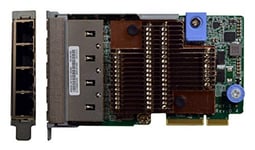 Lenovo ThinkSystem - Network adapter - LAN-on-motherboard (LOM) - Gigabit Ethernet x 4 - for ThinkAgile VX Certified Node 7Y94, 7Z12, ThinkAgile VX7820 Appliance