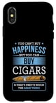 iPhone X/XS You Can't Buy Happiness But You Can Buy Cigars Case