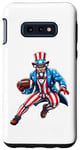 Galaxy S10e Uncle Sam Football Player 4th of July Patriotic Case