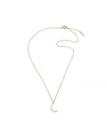 Efva Attling Pencez Moon Halsband Guld 40-45 cm